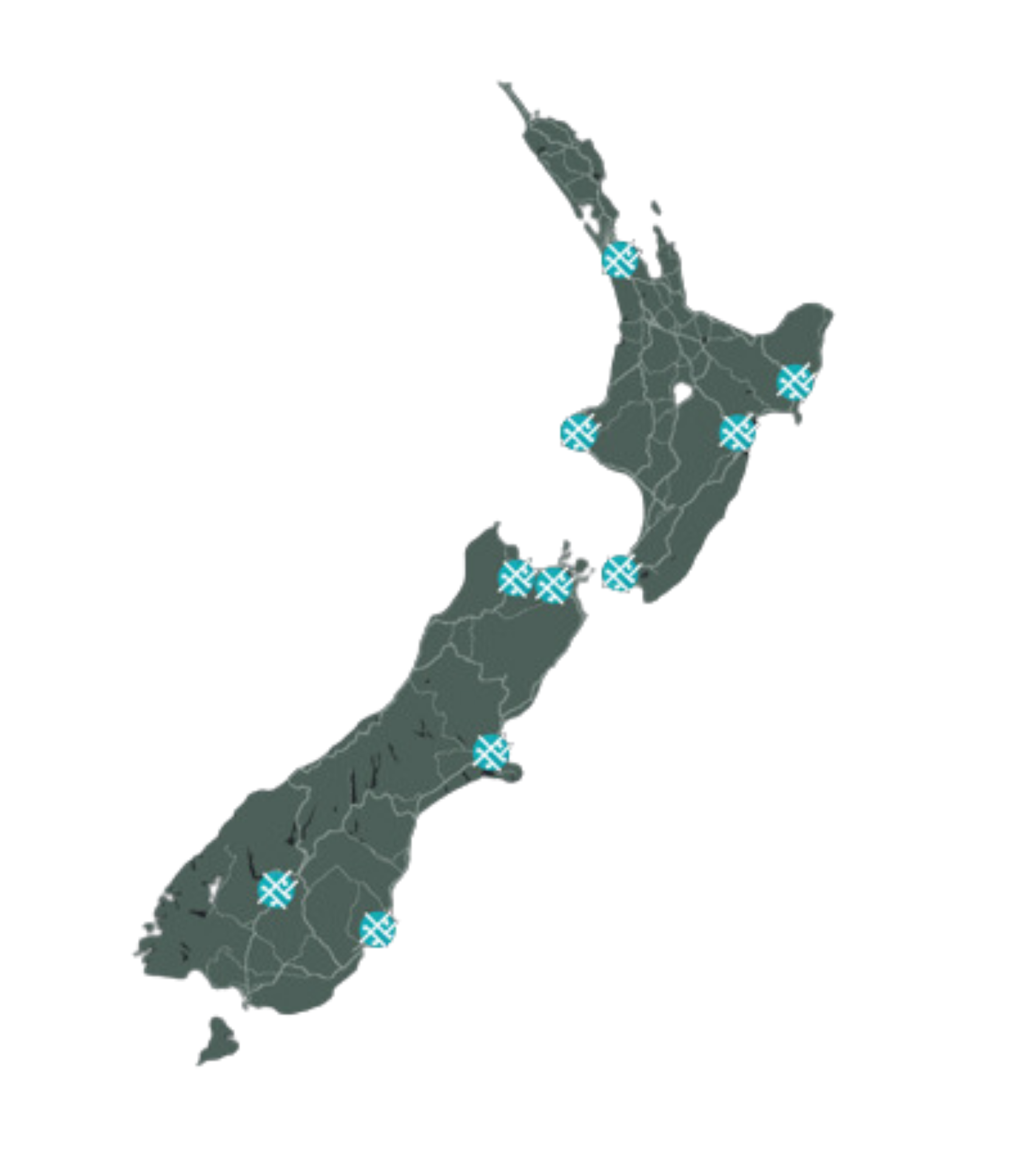 New Zealand Map